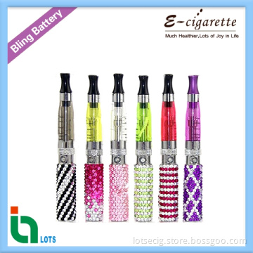 Electronica Cigaretta, E-Cigarettes EGO G Bling Battery 650/900/1100mAh in Stock Factory, Electronic Cigarette Wholesale Made-in China